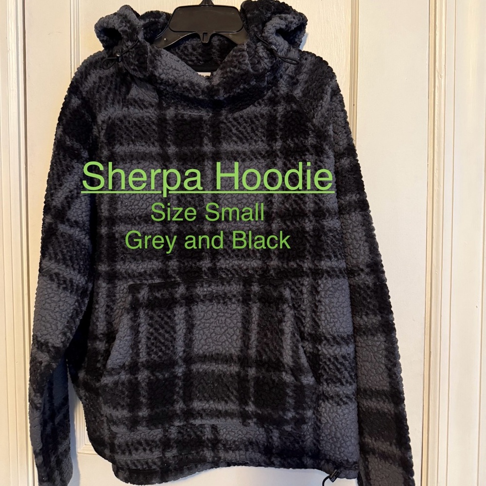PINK Victoria's Secret Fuzzy Sherpa hoodie